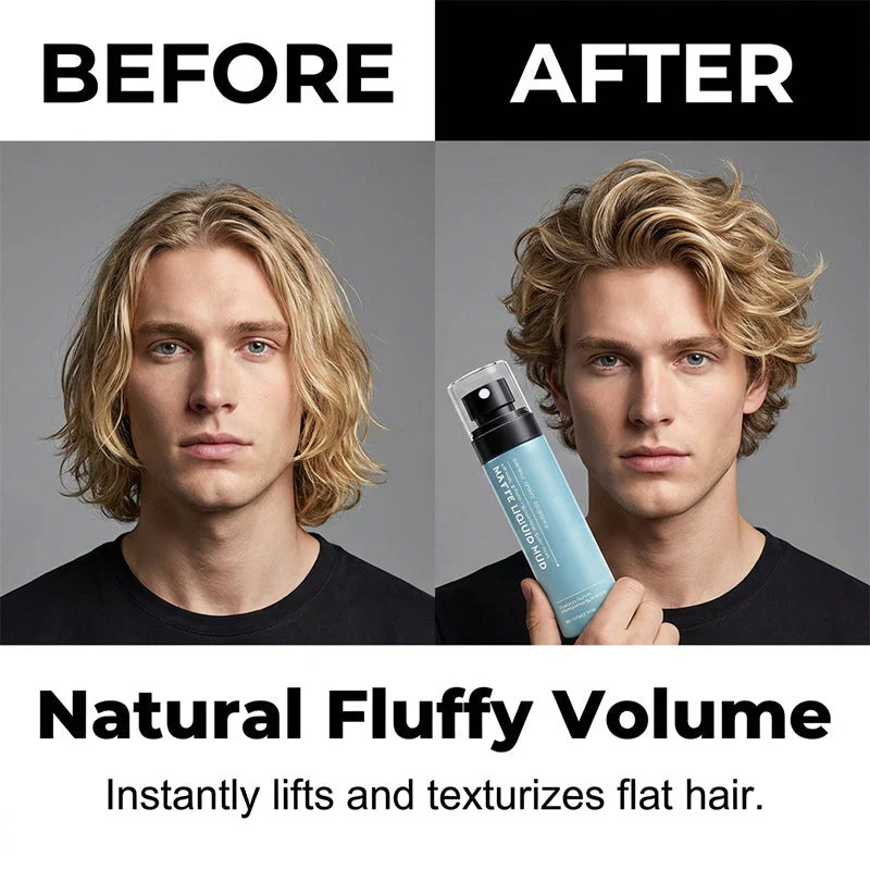 Men's Quick-Dry Matte Styling Mud Spray - Image 5
