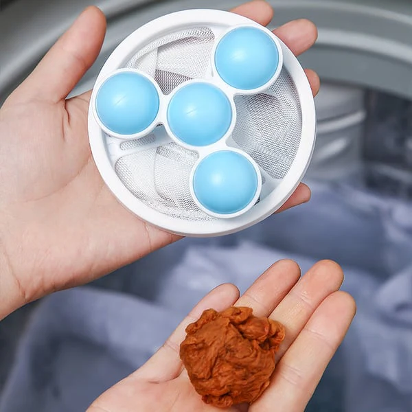 🧼 BUY 1 GET 1 FREE! 🚿 Floating Hair Filter Mesh - Catches Hair/Lint in Washers/Sinks/Tubs, Prevents Clogs & Easy to Clean 🐾📦 - Image 9