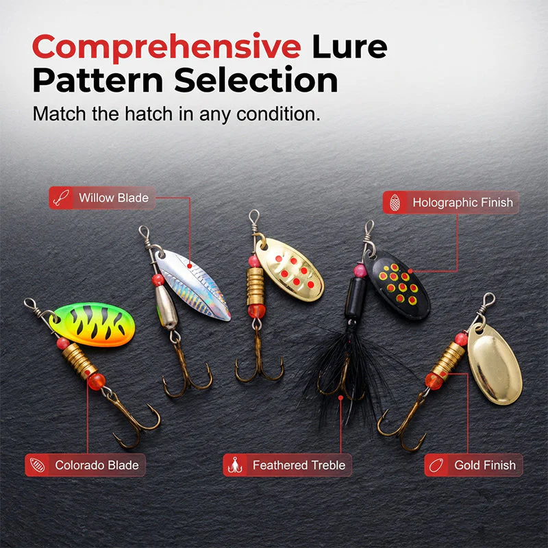 Metal Spinnerbait Fishing Lure - Image 9