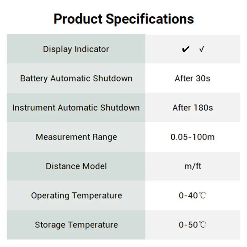 🔥2025 Hot Sale🔥 Mini Handheld Laser Distance Meter Set - Image 8