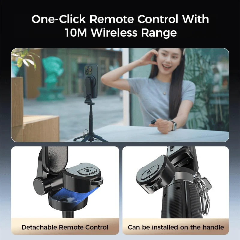 🏆 Hot sale 50% OFF✨4-in-1 Multifunctional magnetic selfie stick with 360° rotation - Image 4
