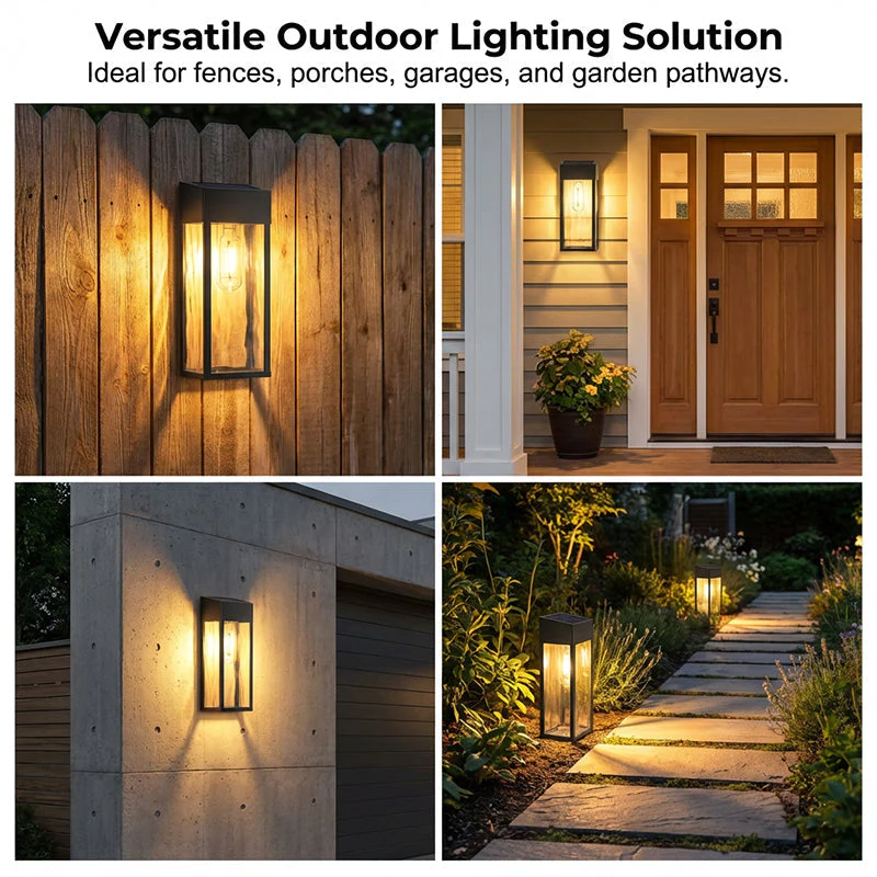 Modern Solar-Powered LED Wall Light - Image 8