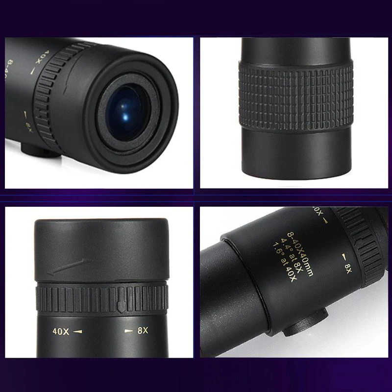 4k 8-40x40mm Super Telephoto Zoom Monocular Telescope - Image 6
