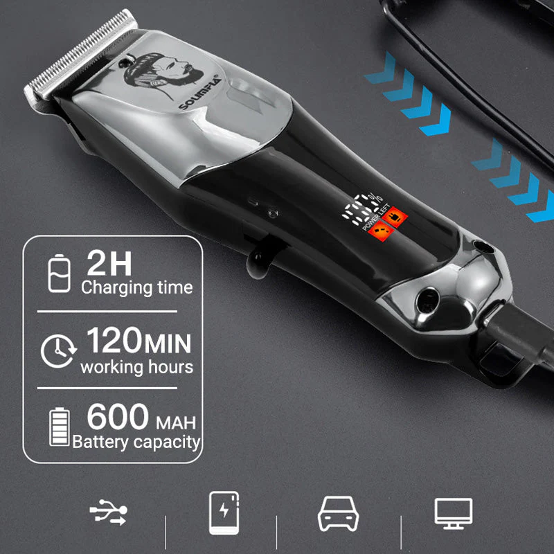 📢📢50%  OFF !! ⏰Men's Multi-function Electric Hair Clippers - Image 7