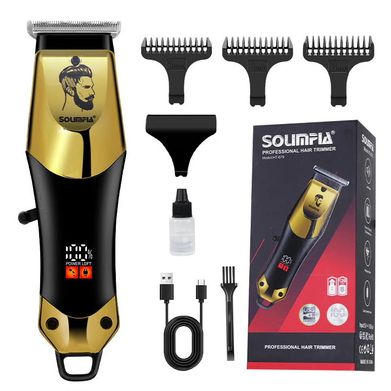 📢📢50%  OFF !! ⏰Men's Multi-function Electric Hair Clippers - Image 9