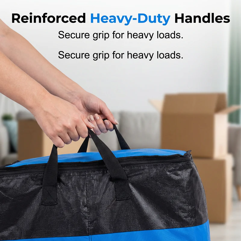 🧳 LIMITED-TIME 50% OFF! ✨ Collapsible Storage & Moving Bag – Extra Large, Heavy-Duty, Water-Resistant 📦 - Image 6
