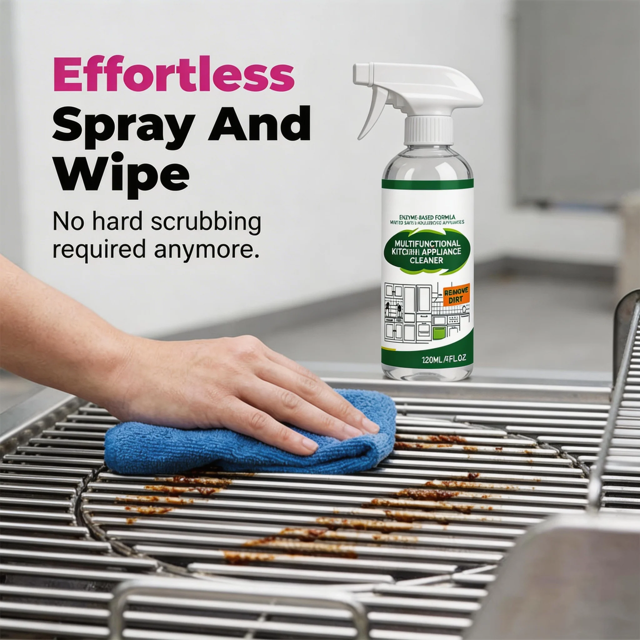 Fast-Acting Heavy-Duty Grill Degreaser Spray - Image 3