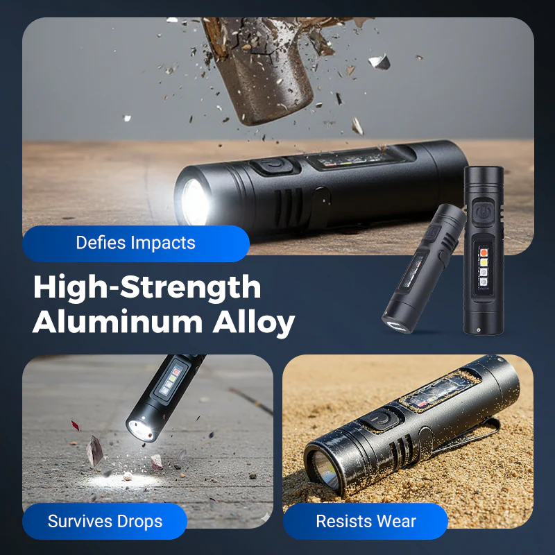 💥Multi-Functional Aluminum Alloy Mini Flashlight - Image 4