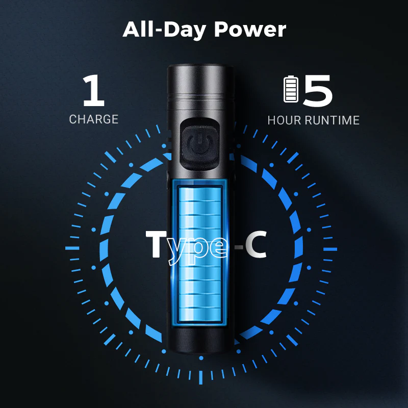 💥Multi-Functional Aluminum Alloy Mini Flashlight - Image 6