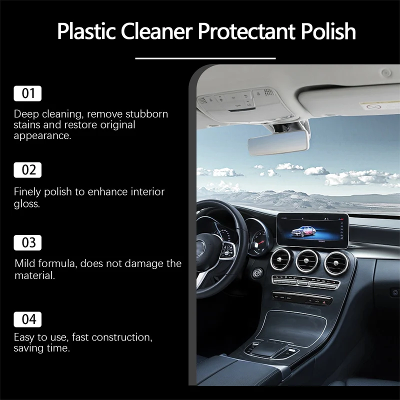 Multifunctional Car Interior Cleaner & Polish - Image 5