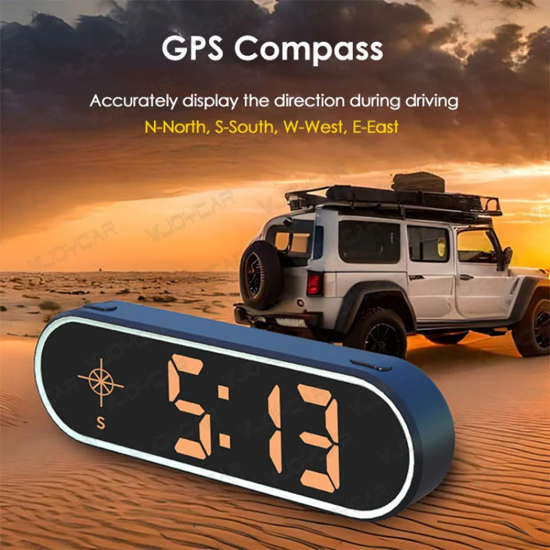 Multi-Function Digital Car Speed Display & Compass - Image 9