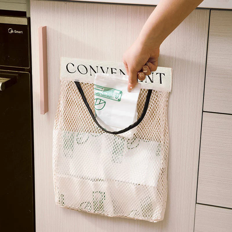 Multi- Functional Velcro Mesh Bag