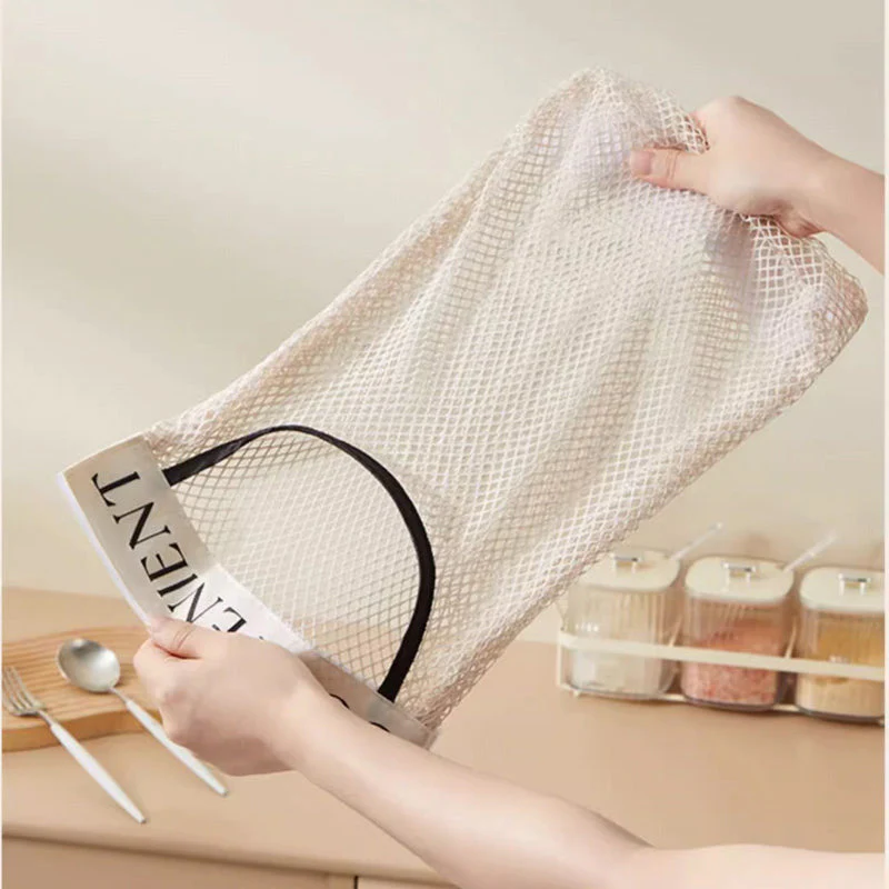 Multi- Functional Velcro Mesh Bag - Image 2