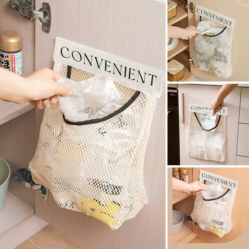 Multi- Functional Velcro Mesh Bag - Image 5