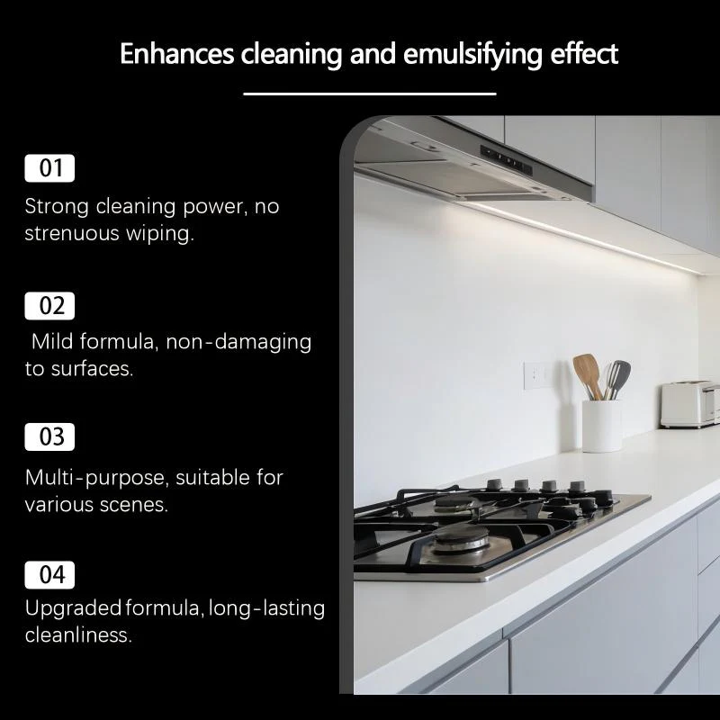 Multifunctional Kitchen Grease Cleaner Spray - Image 6