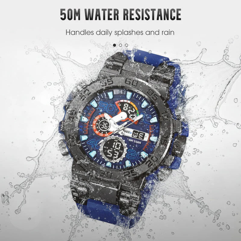 Multifunctional LED Waterproof Digital Watch - Image 2