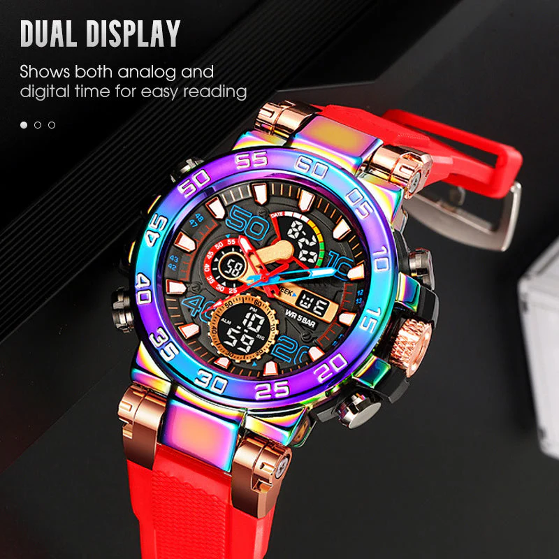 Multifunctional LED Waterproof Digital Watch - Image 3