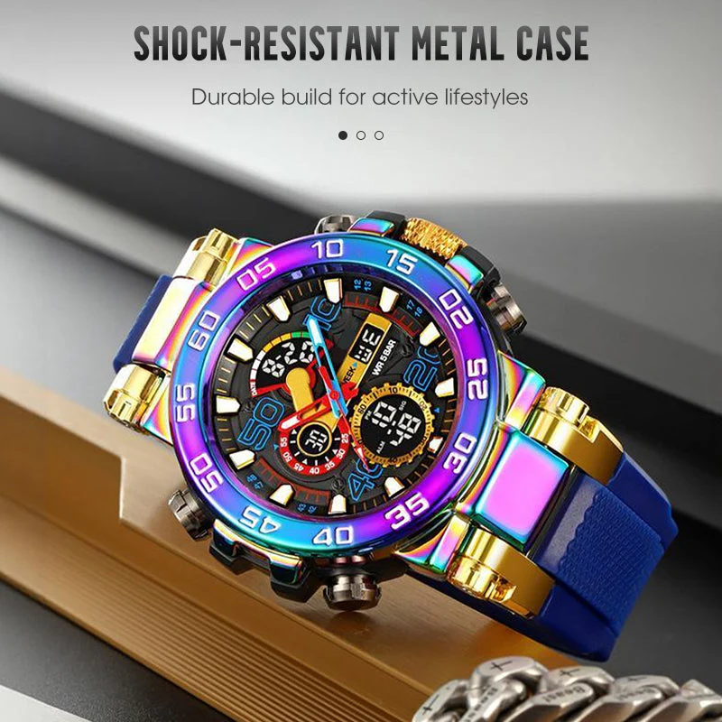 Multifunctional LED Waterproof Digital Watch - Image 5