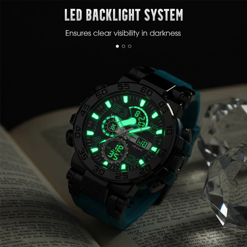 Multifunctional LED Waterproof Digital Watch - Image 6