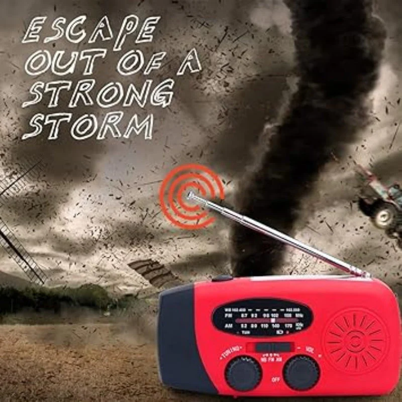 🔥2026 New Arrivals: 50% Off for a Limited Time!🔥Multifunctionele Draagbare Noodradio op Zonne-energie - Image 6