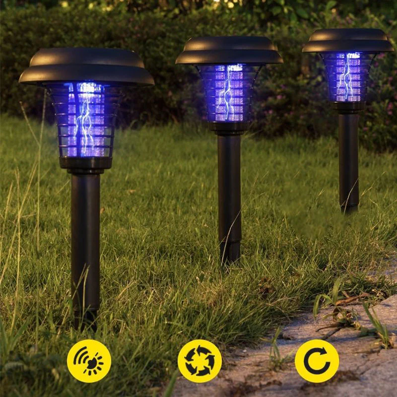 Solar Mosquito Zapper Lamp Stake - Image 3