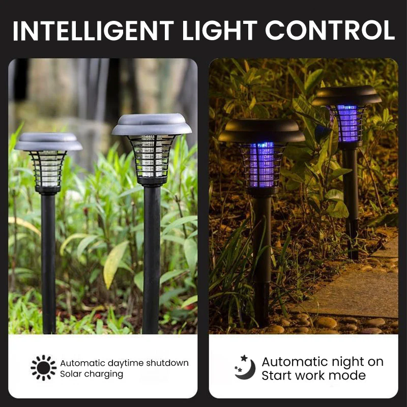 Solar Mosquito Zapper Lamp Stake - Image 4