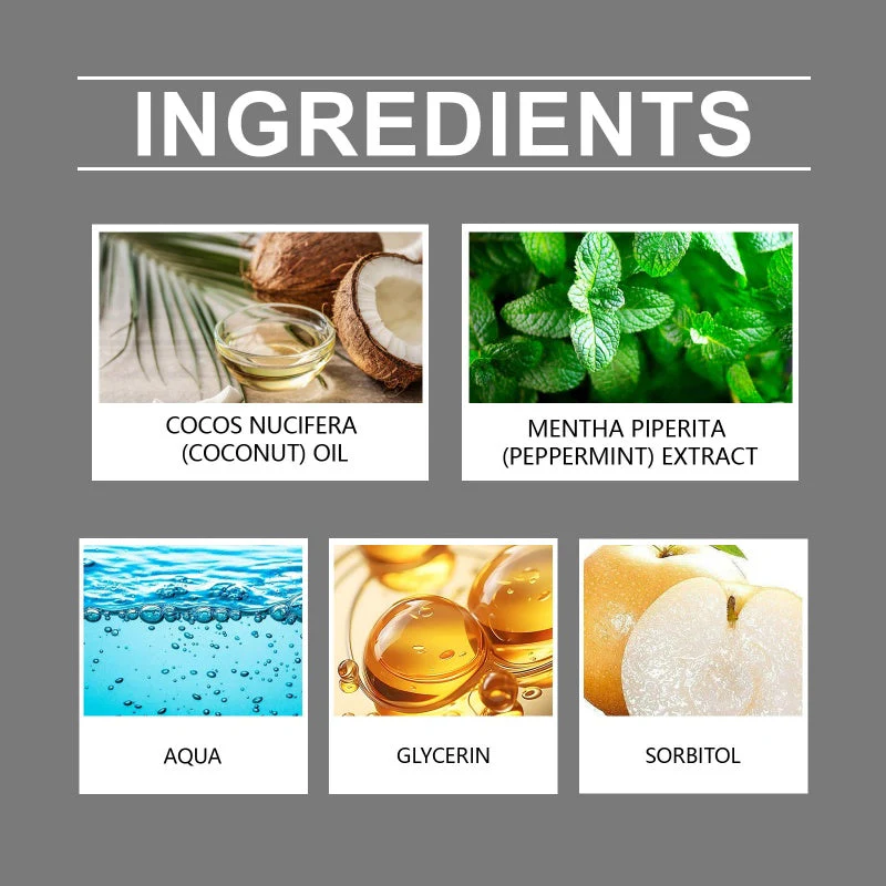 🔥BUY 2 GET 1 FREE🦷👍HOT SALE - Natural Coconut & Mint Oil Mouthwash Concentrate - Image 4