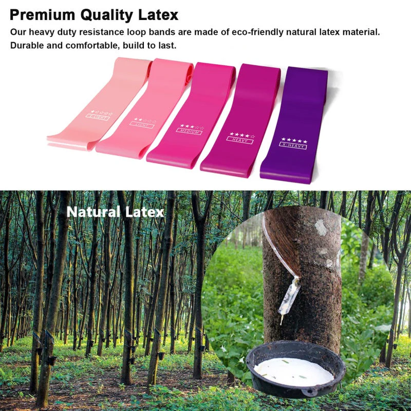 Natural Latex Resistance Loop Bands - Image 4