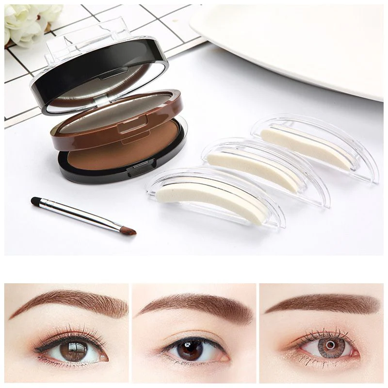✨ 50% OFF!🖌️Instant Adjustable Eyebrow Stamp – Two‑color brow powder, waterproof & smudge‑proof. Natural, full brows in seconds! 💕🎀 - Image 2