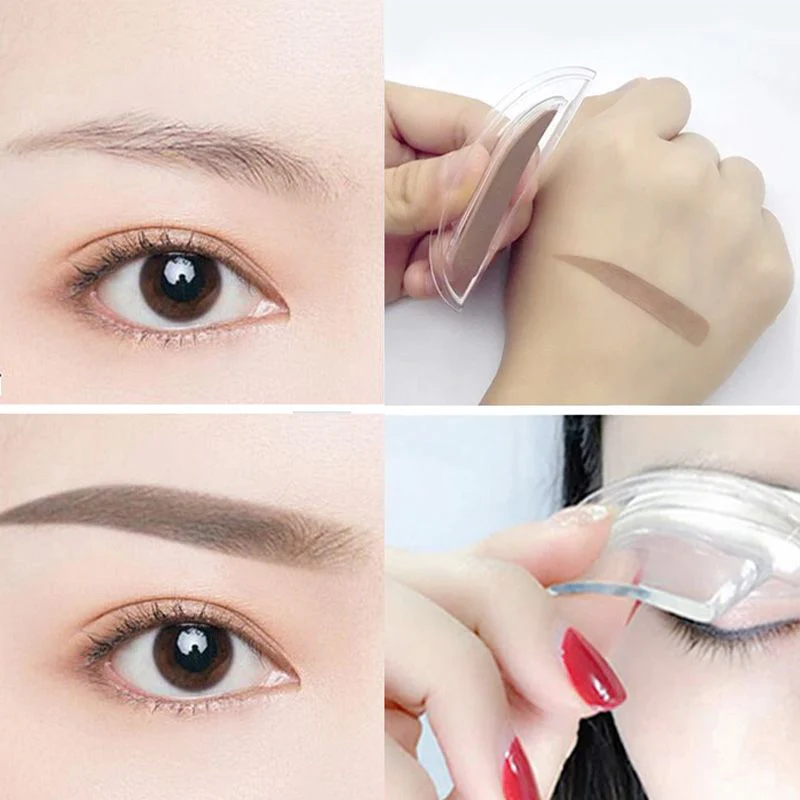 ✨ 50% OFF!🖌️Instant Adjustable Eyebrow Stamp – Two‑color brow powder, waterproof & smudge‑proof. Natural, full brows in seconds! 💕🎀 - Image 5