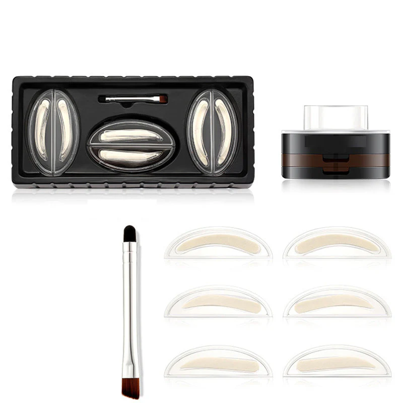 ✨ 50% OFF!🖌️Instant Adjustable Eyebrow Stamp – Two‑color brow powder, waterproof & smudge‑proof. Natural, full brows in seconds! 💕🎀 - Image 7