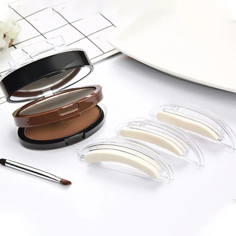✨ 50% OFF!🖌️Instant Adjustable Eyebrow Stamp – Two‑color brow powder, waterproof & smudge‑proof. Natural, full brows in seconds! 💕🎀 - Image 8