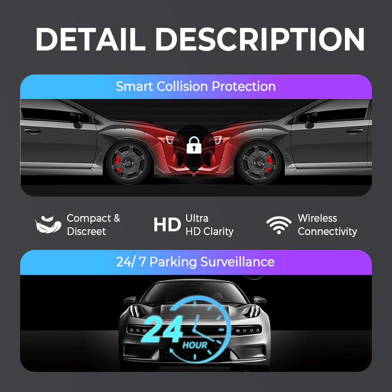 1290P Night Vision Dash Camera for Cars - Image 5