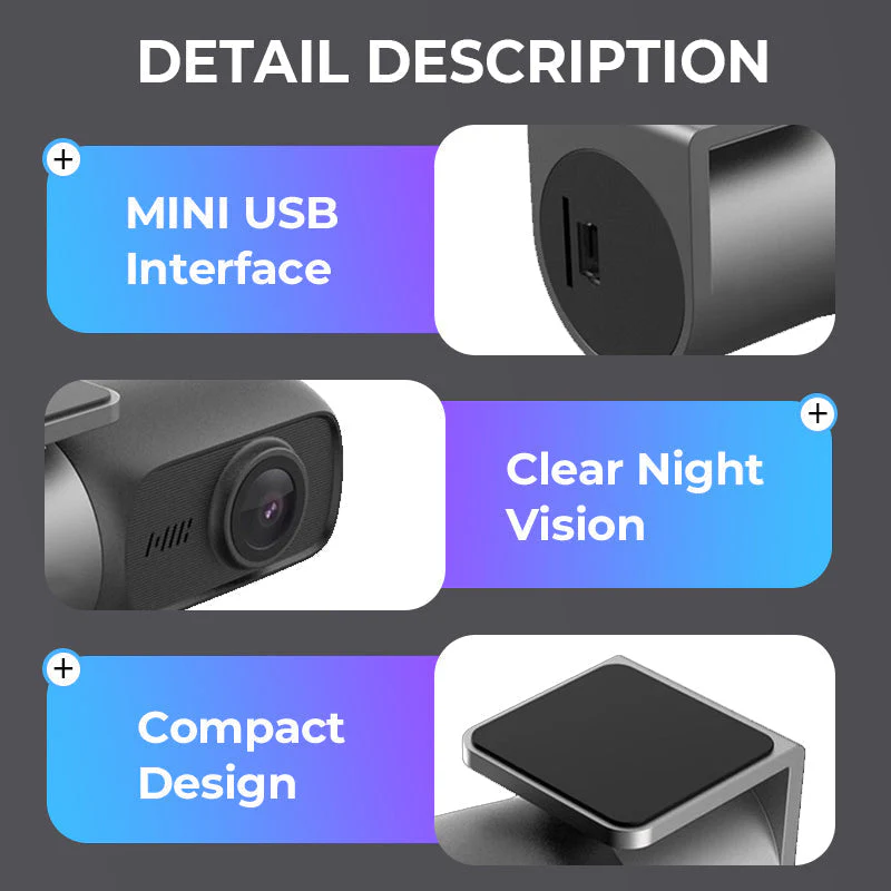 1290P Night Vision Dash Camera for Cars - Image 8