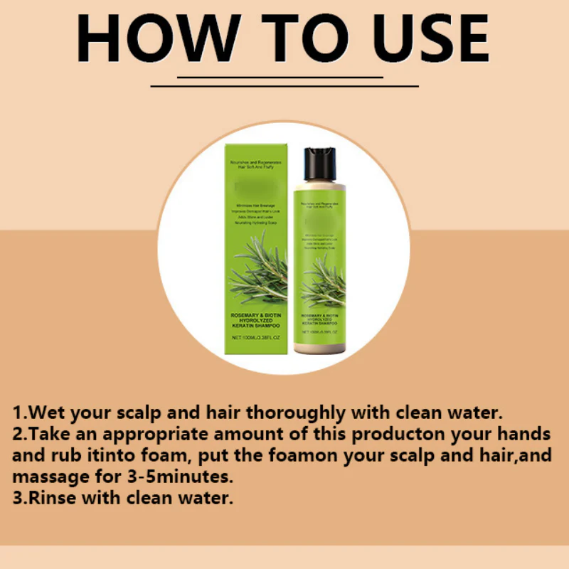 Nourishing Shampoo for Dry Scalp and Damaged Hair - Image 4