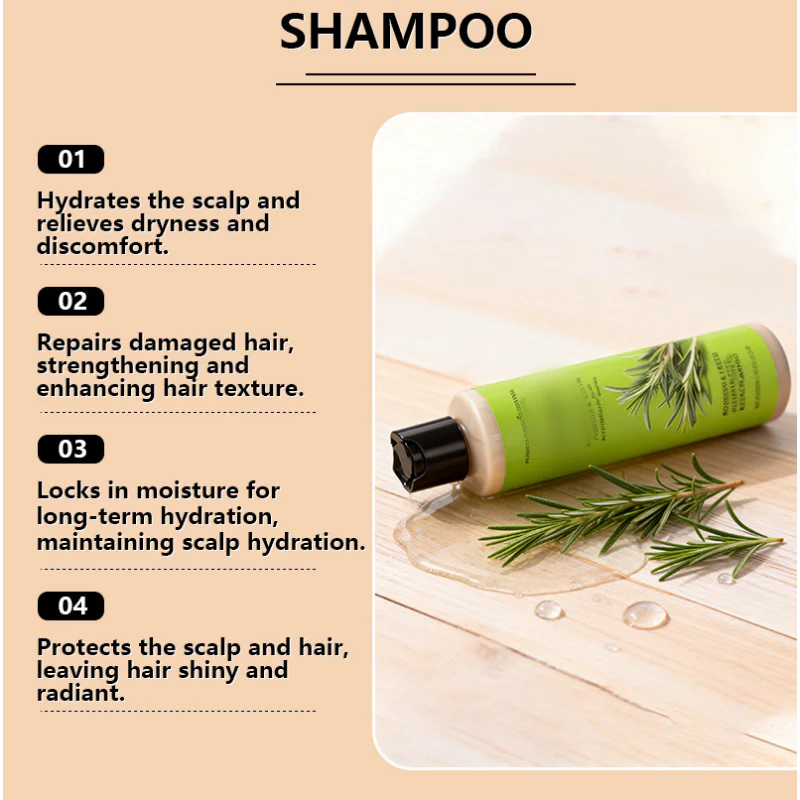 Nourishing Shampoo for Dry Scalp and Damaged Hair - Image 5