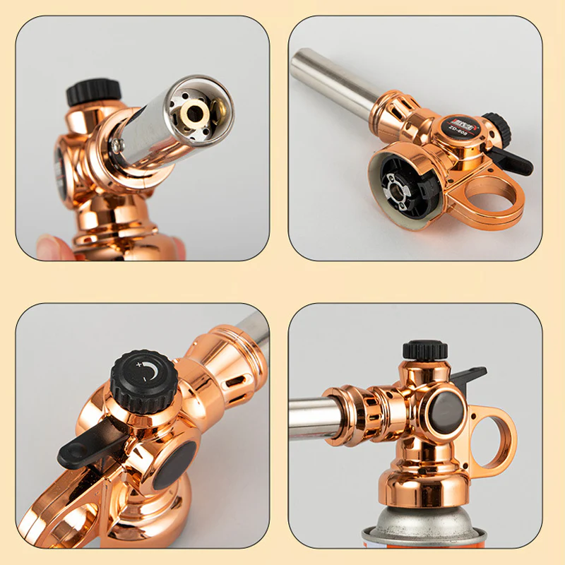 🔥 Professional Butane Torch Head | Automatic Ignition ⚡ - Image 2