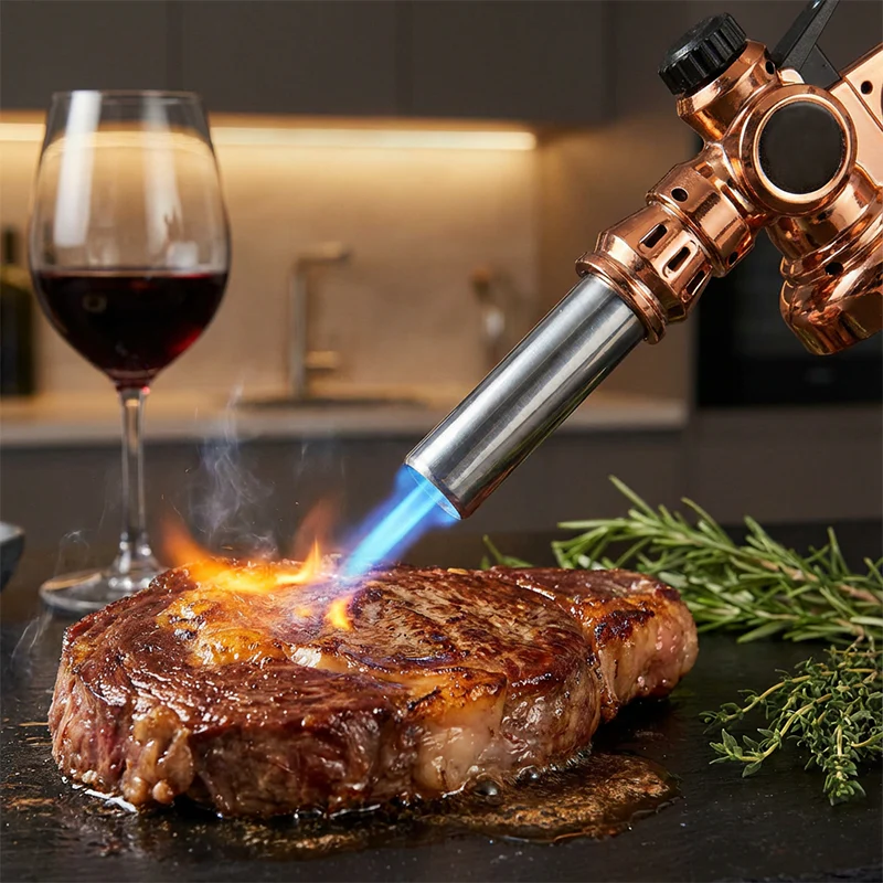 🔥 Professional Butane Torch Head | Automatic Ignition ⚡ - Image 7