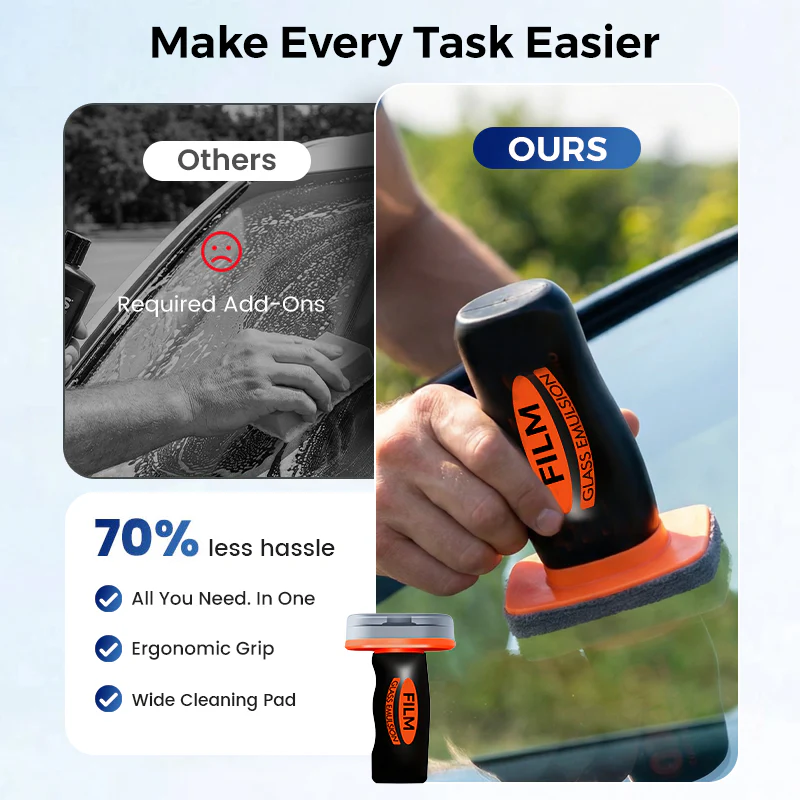 🔥Hot Sale 50% OFF!!⚡50K+ SOLD!🔥2026 Handheld Glass Oil-Film Remover - Image 4
