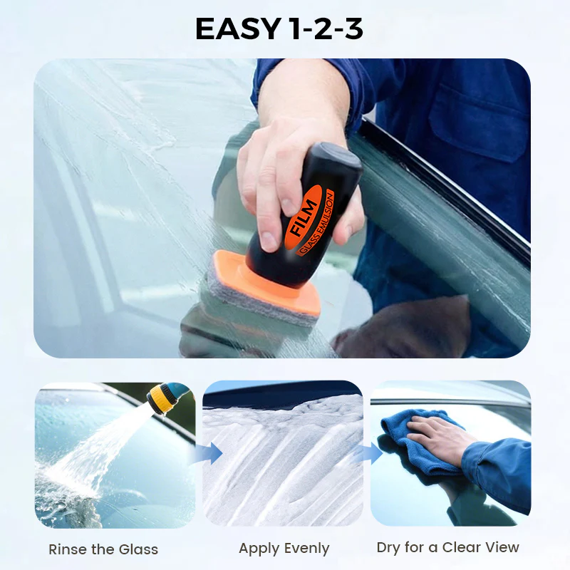 🔥Hot Sale 50% OFF!!⚡50K+ SOLD!🔥2026 Handheld Glass Oil-Film Remover - Image 5