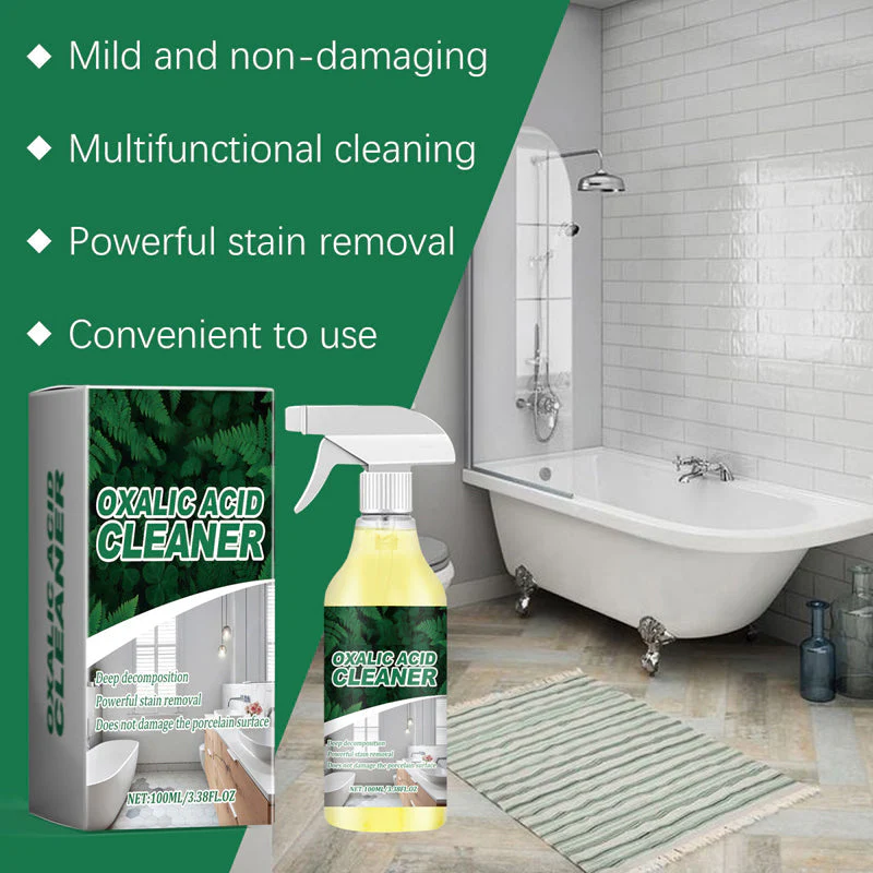 🥳2026 HOT SALE🥳💞50K+ SOLD!💥🔬 【CLEARANCE!】Molecular-Level Cleaning Tech! Oxalic Acid Cleaner Dissolves Rust & Limescale 50% OFF🚽✨ - Image 8