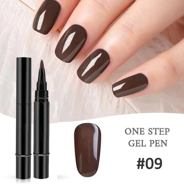 💅🌟 Limited Time Buy 1 Get 1 Free ! ✨One Step Nail Gel Pen🎨Free handheld mini UV nail lamp💡 - Image 10