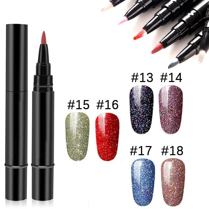 💅🌟 Limited Time Buy 1 Get 1 Free ! ✨One Step Nail Gel Pen🎨Free handheld mini UV nail lamp💡 - Image 22