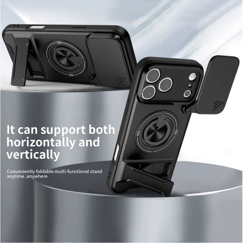 ⏳Time-Limited Special⏰4-in-1 Protective Case – Slider, Ring Holder, Magnet, 5 Colors 🔧 - Image 2