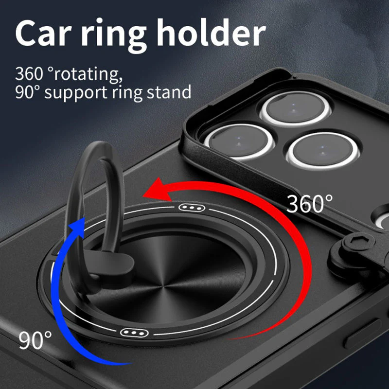 ⏳Time-Limited Special⏰4-in-1 Protective Case – Slider, Ring Holder, Magnet, 5 Colors 🔧 - Image 3