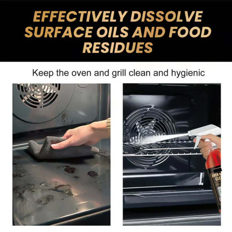 🧼 BUY 2 GET 1 FREE! ✨ Oven & Grill Cleaner Spray – Dissolves Grease in 5 Mins, No Scrubbing & Eliminates Odors 🔥 21 Reviews - Image 5