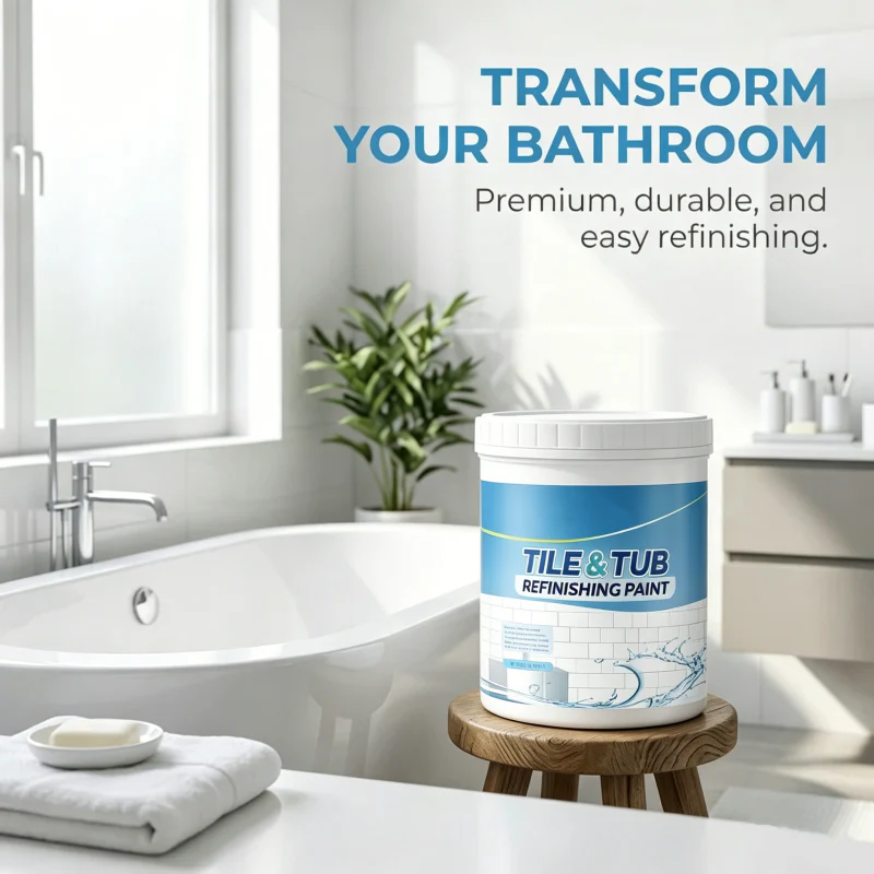Tile & Tub Refinishing Paint Kit - Image 3