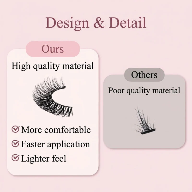 Self-Adhesive Reusable Lashes – 3-Sec Application, No Glue Needed - Image 3