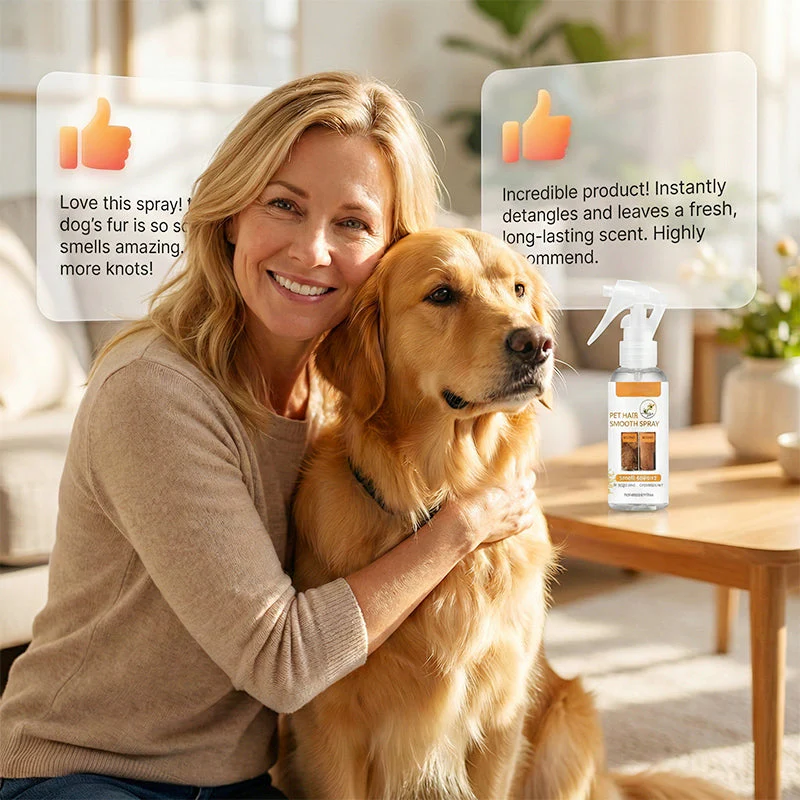 🔥Desconto de 50% no último dia!🔥Pet Deodorizing & Detangling Spray - Image 9