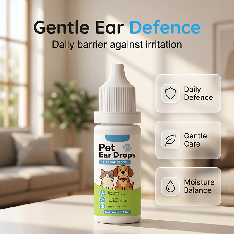 Pet Ear Care Cleaning Drops for Dogs & Cats - Image 2